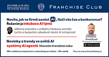 185. inspirativní setkání Franchise Clubu